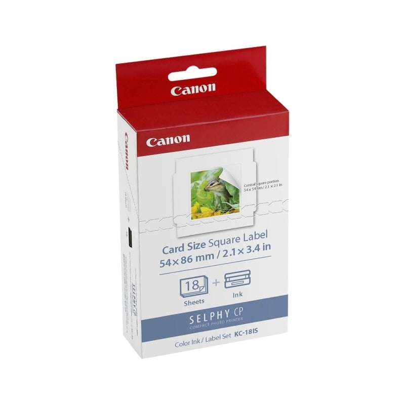 Canon KC18IS Ink & card Pk