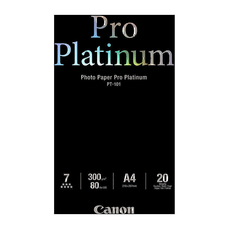 Canon A4 Pro Platinum 20pk