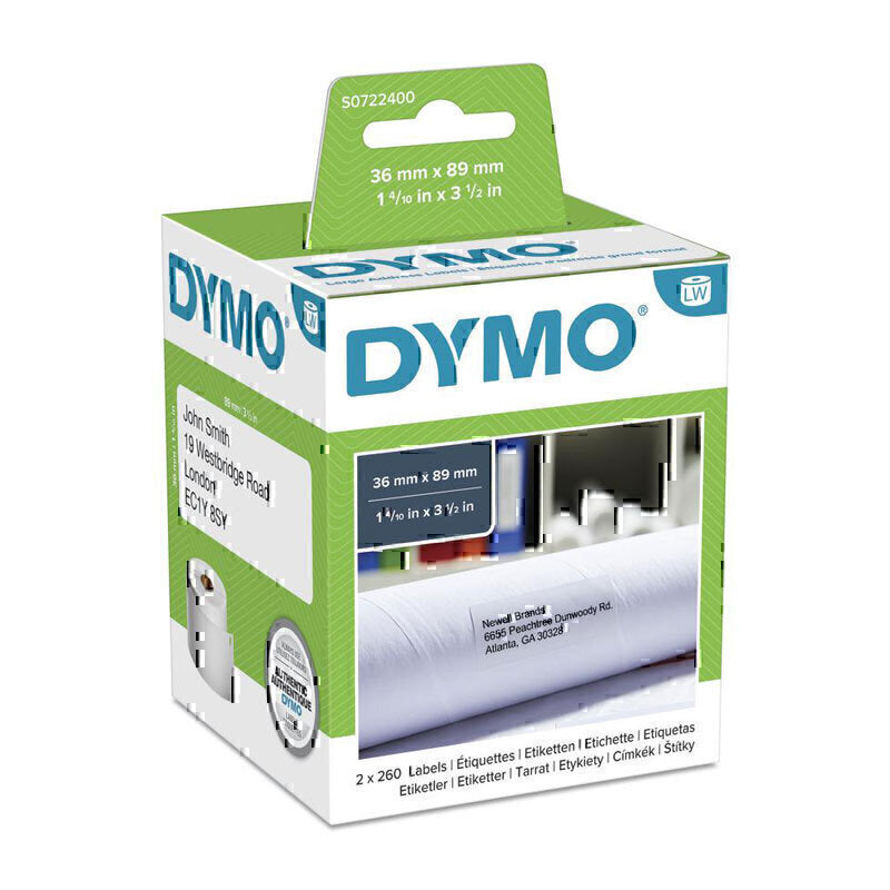 Dymo Address Label 36mm x 89mm