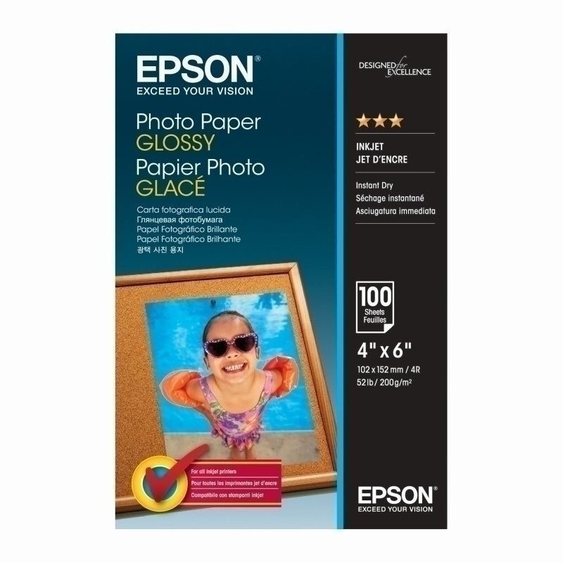 Epson 42548 Glossy P/Paper 4x6