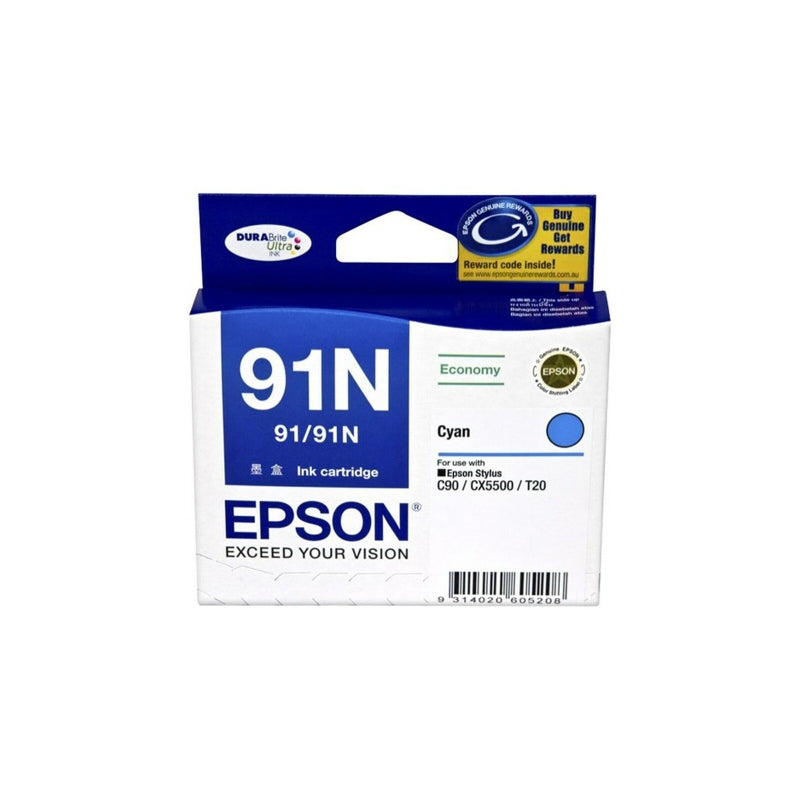 Epson 91N Cyan Ink Cart