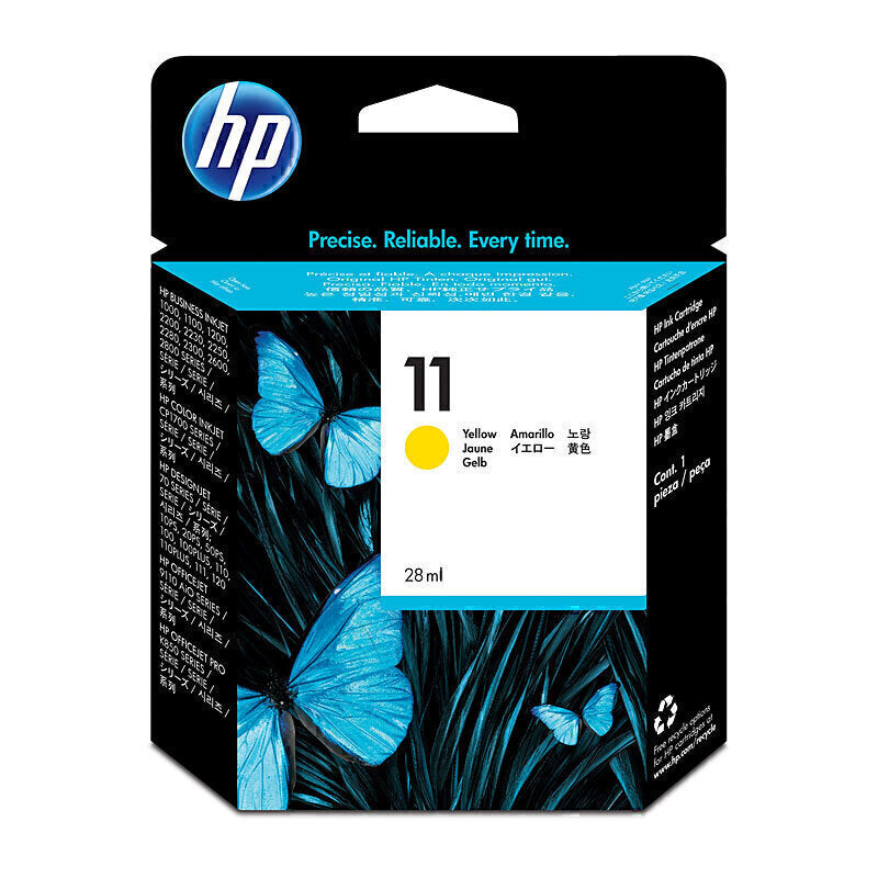 HP #11 Yellow Ink Cartridge C4838A