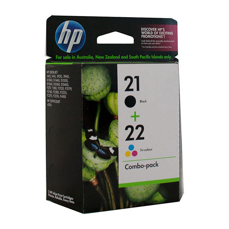 HP #21/22 Ink Twin Pk CC630AA