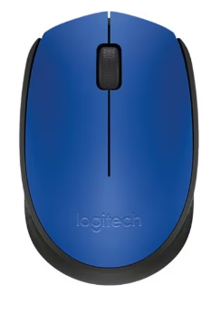 Logitech M171 Wireless Mouse - Blue/Black - Digico