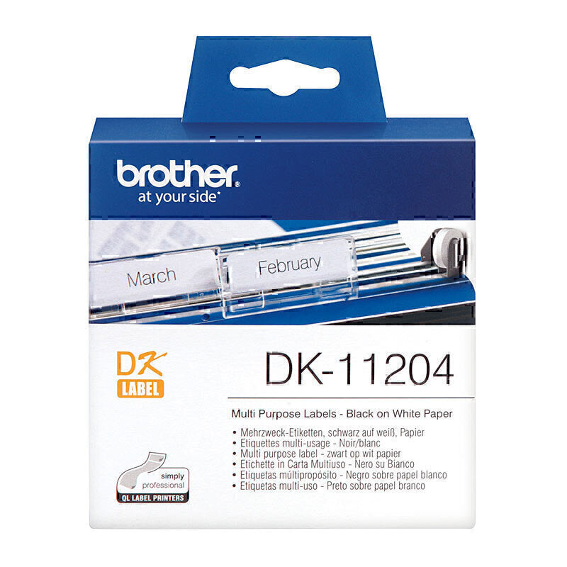 Brother DK11204 White Label - Digico