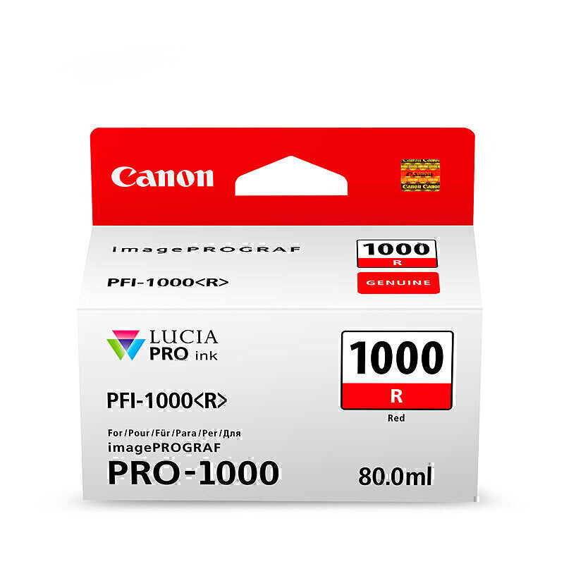 Canon  PFI1000R Red Ink Cart