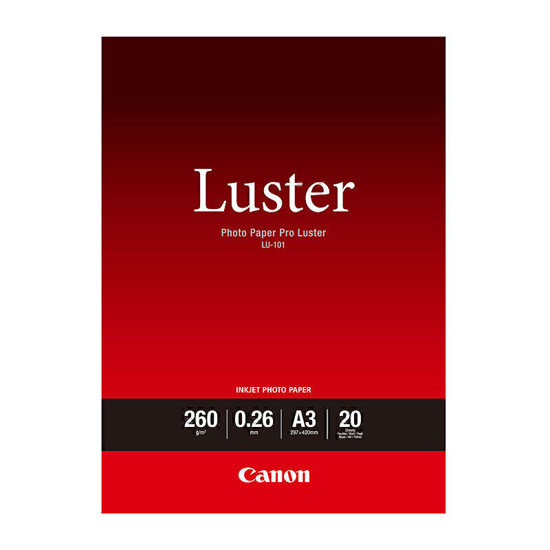 Canon Luster PhotoPaperA3-20pk - Digico