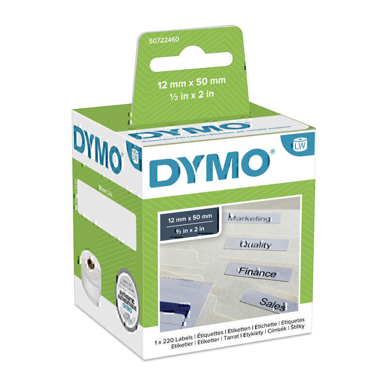 Dymo File Label 12mm x 50mm - Digico