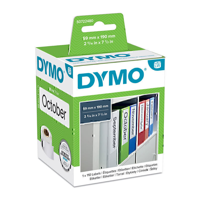 Dymo LeverArch Label 59 x 190 - Digico