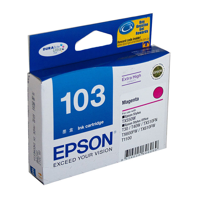 Epson 103 H/Y Mag Ink Cart - Digico