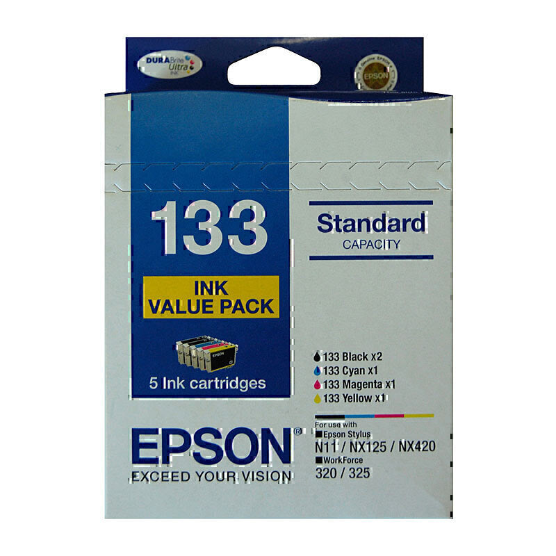 Epson 133 x 5 Ink Value Pack - Digico