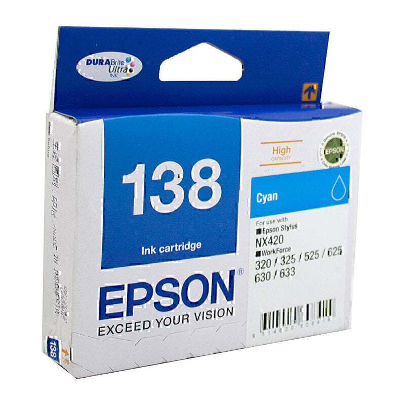 Epson 138 Cyan Ink Cart - Digico