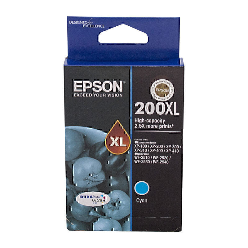 Epson 200 HY Cyan Ink Cart - Digico