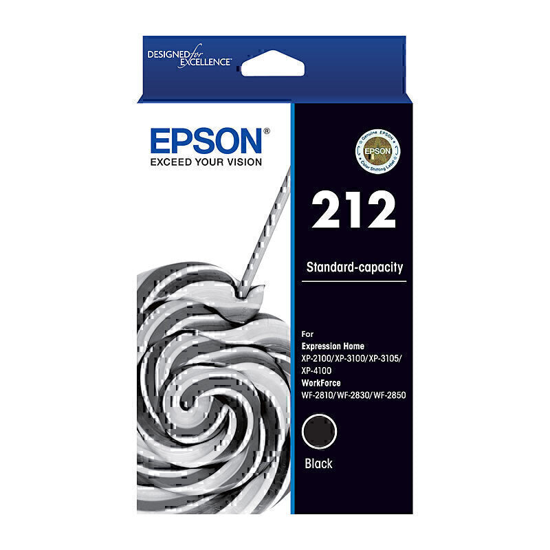 Epson 212 Black Ink Cart - Digico