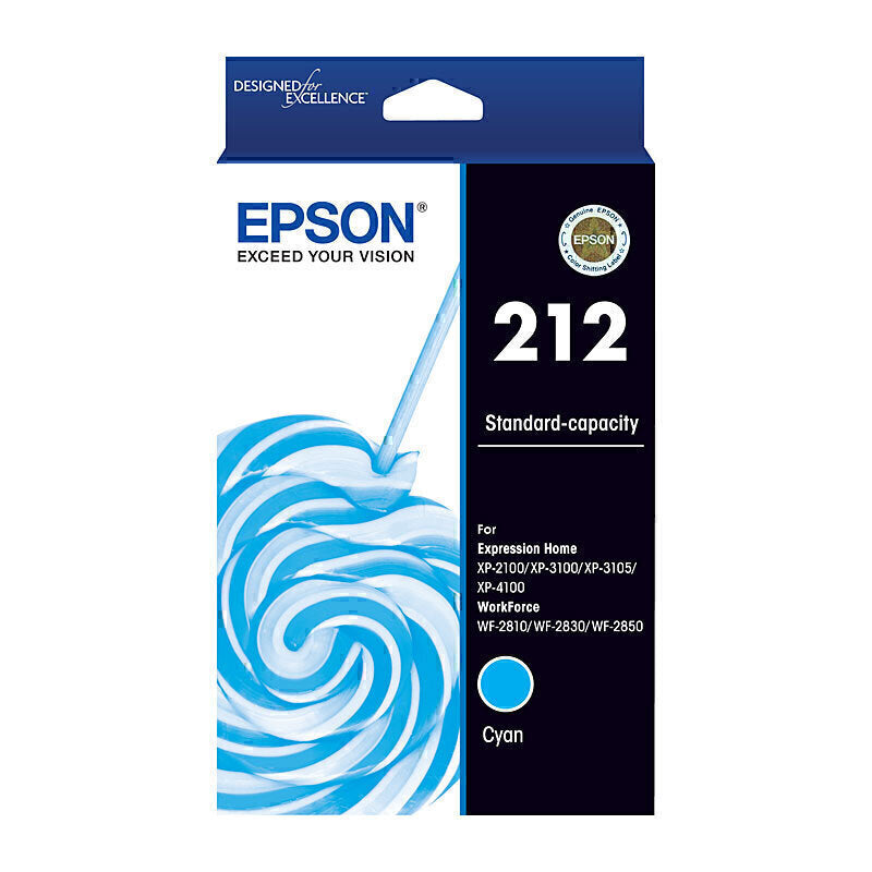 Epson 212 Cyan Ink Cart - Digico