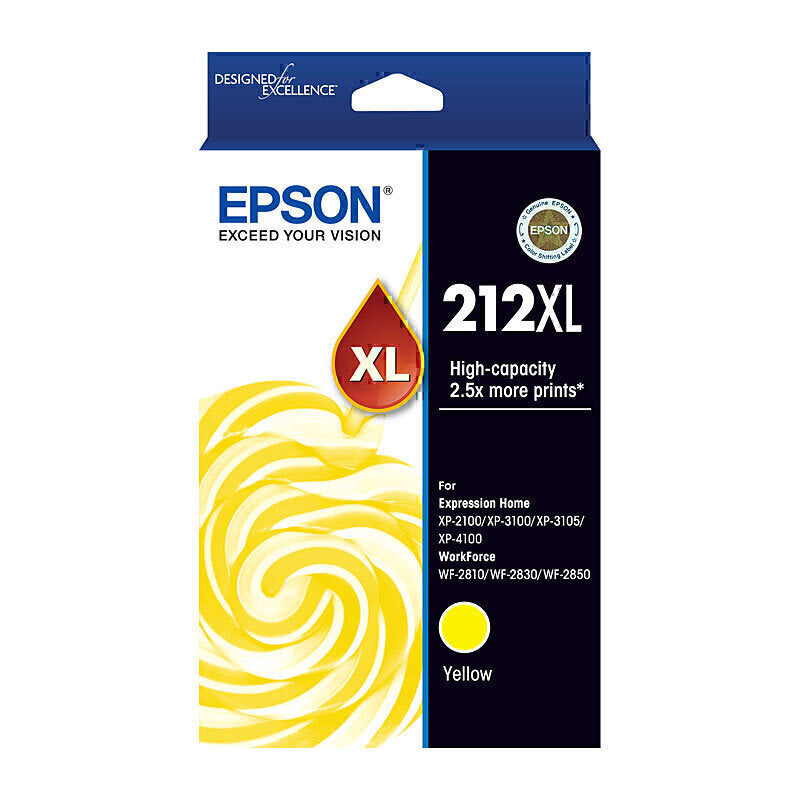 Epson 212 HY Yellow Ink Cart - Digico