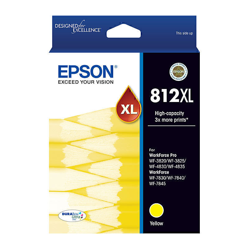 Epson 812XL Yellow Ink Cart - Digico