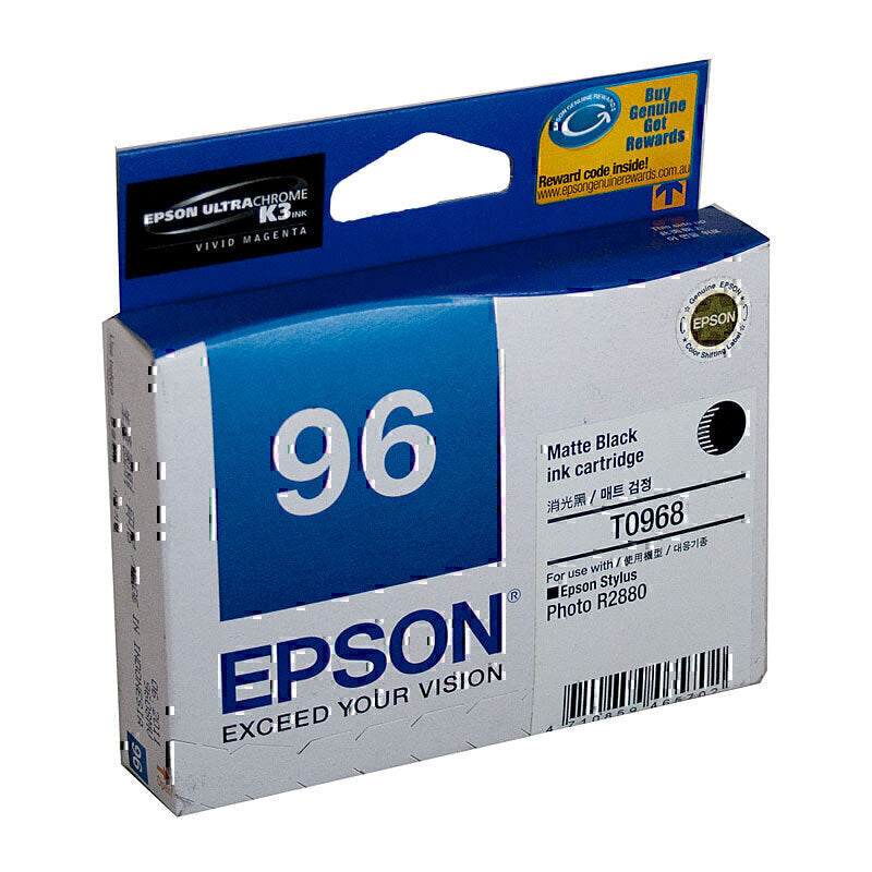 Epson T0968 Matte Blk Ink Cart - Digico