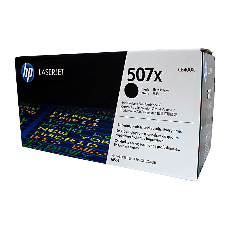 HP #507X Black Toner CE400X - Digico