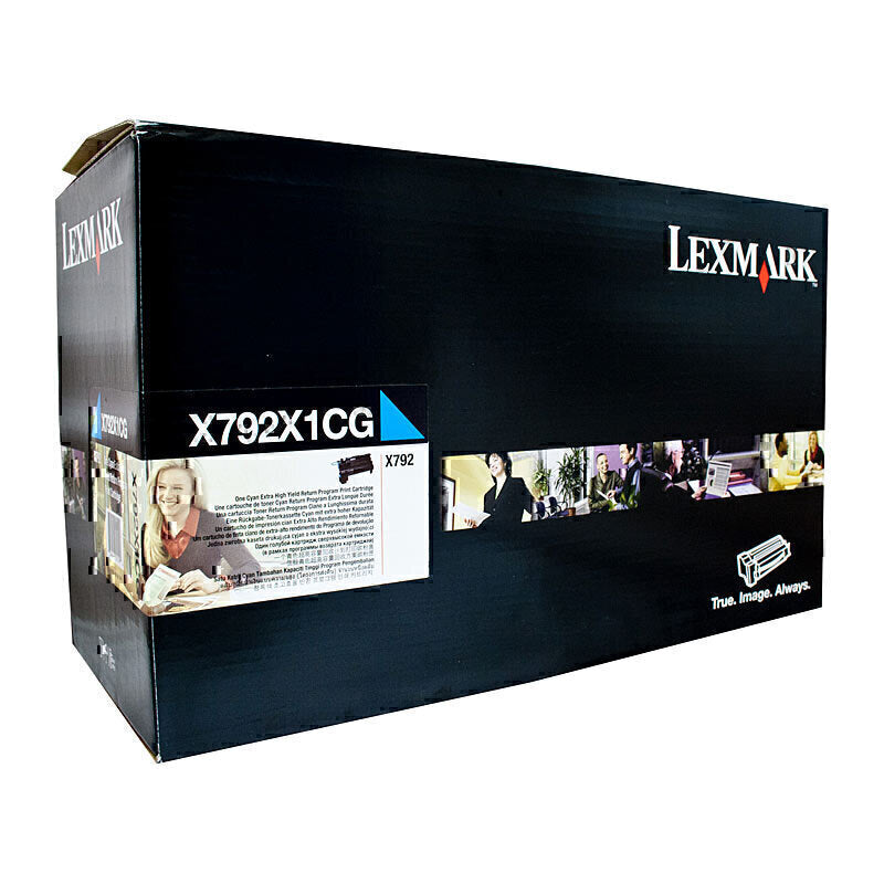 Lexm X792X1CG HY Pre Cyan Cart - Digico